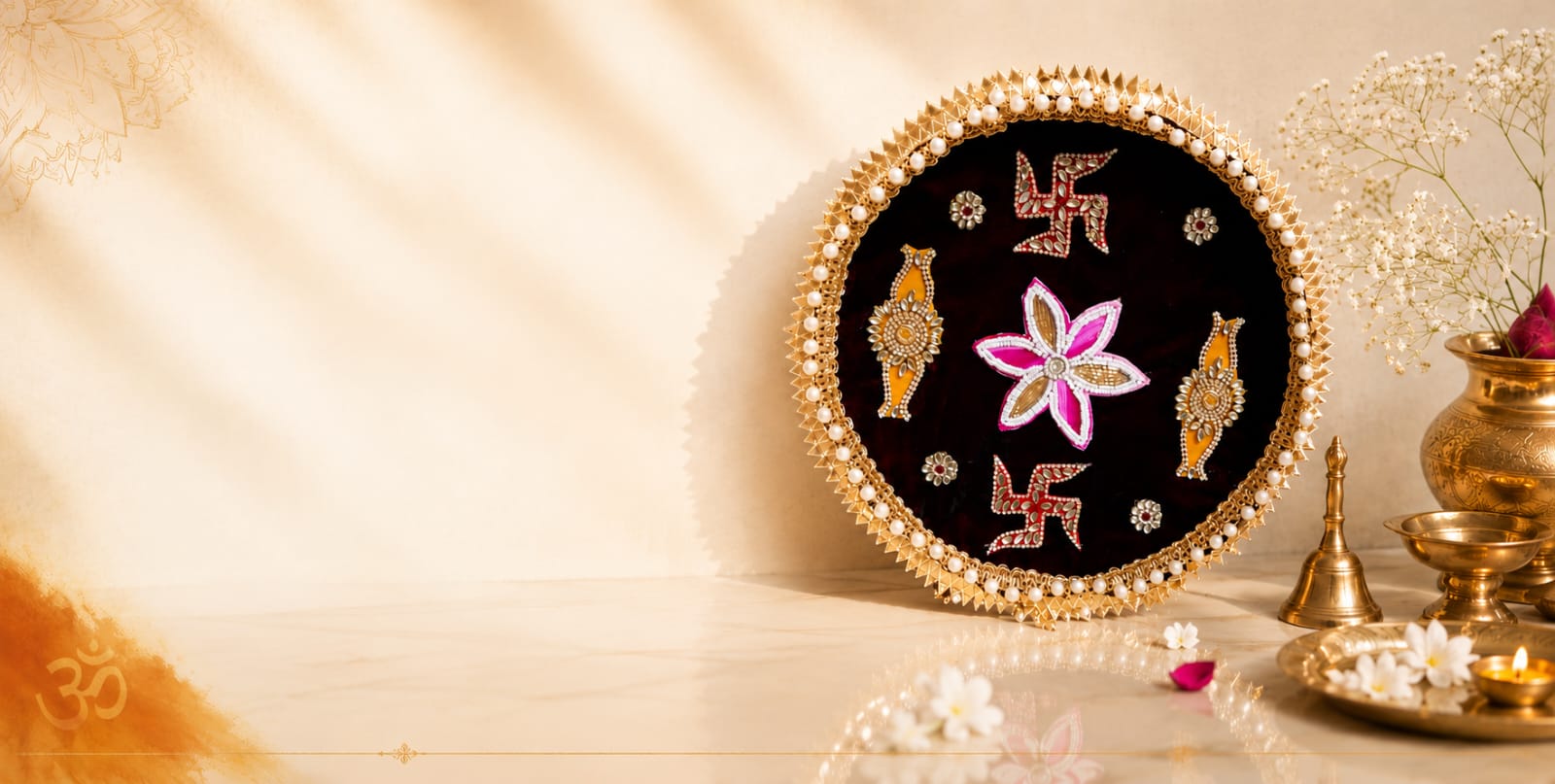 Pooja Thali — Aluptahh Festive Collection